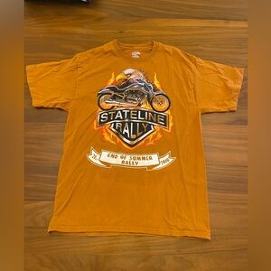 Vintage Motorcycle Stateline Rally T-Shirt